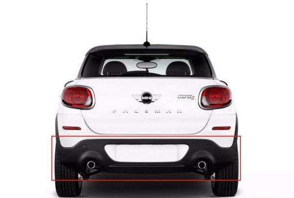 NEW GENUINE MINI PACEMAN R61 REAR BUMPER DIFFUSER LIP SPOILER BLACK 51129808958 - Image 4