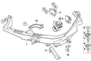 Left steel fender/ wing For MERCEDES M/ML CLASS W166 11-15 Without hole for indicator
