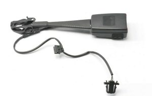 NEW GENUINE AUDI A4 A5 A6 A7 FRONT SEAT SAFETY BELT BUCKLE LOCK SATIN BLACK 8K0857755F01C