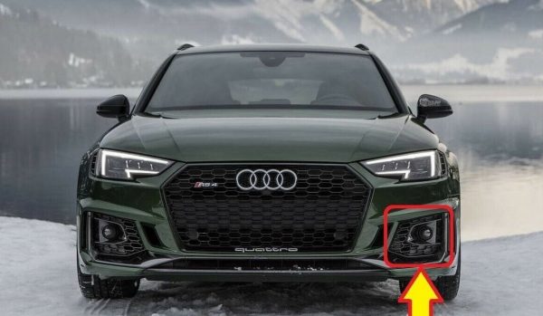 NEW GENUINE AUDI RS4 2018- FRONT BUMPER LOWER COOLING AIR GRILL BLACK LEFT N/S 8W6807681QT94 - Image 3