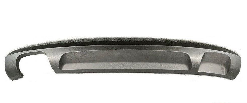 NEW GENUINE AUDI A3 13-16 REAR BUMPER LOWER SPOILER LEFT DUAL PIPE 8V5807521B
