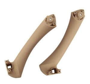 NEW BMW GENUINE 3 SERIES E90 E91 INNER DOOR PULL HANDLES PAIR SET N/S + O/S 51417230853 + 51417230854