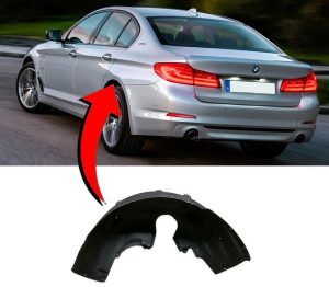 NEW GENUINE BMW 5 SERIES G30 REAR WHEEL HOUSING COVER LEFT N/S 51717351455