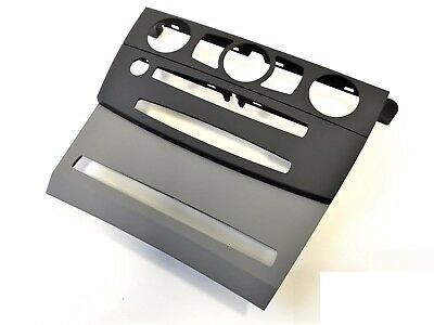 BMW NEW GENUINE 5 SERIES E60 E61 INTERIOR TRIM PANEL DASHBOARD COVER GREY 51457063153