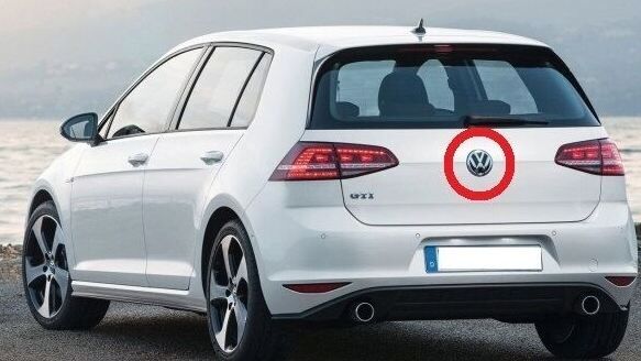 NEW GENUINE VW GOLF MK7 13-17 REAR TRUNK BADGE EMBLEM CHROME 5G0853617A - Image 5