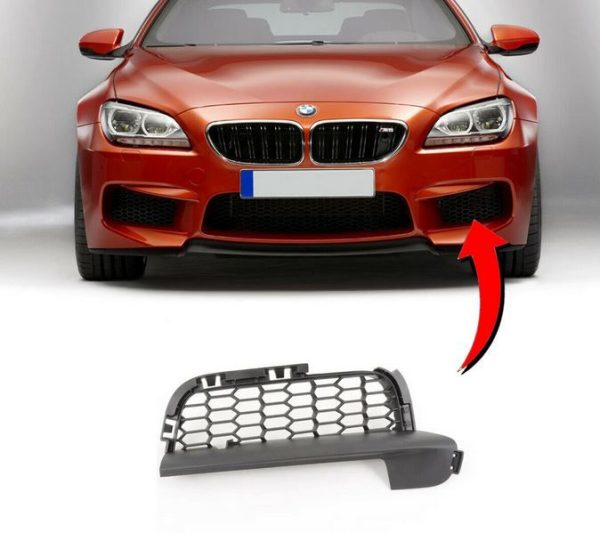 NEW GENUINE BMW 6 SERIES F06 F12 F13 M SPORT FRONT BUMPER GRILL LEFT N/S 51118050347