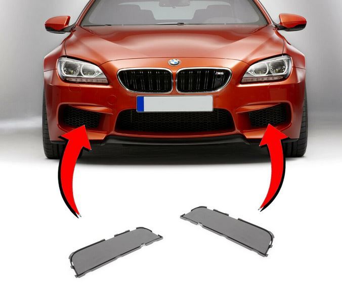 NEW GENUINE BMW 6 SERIES F06 F12 F13 M SPORT FRONT BUMPER AIR DUCT COVER PAIR 51118050835 + 51118050836