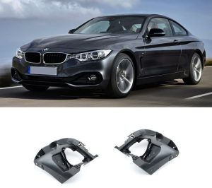 NEW GENUINE BMW 4 SERIES F32 F33 F36 FRONT FOG LAMP SUPPORT BRACKETS PAIR SET 51117294655 + 51117294656