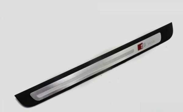 NEW GENUINE AUDI A5 SPORTBACK 08-16 SLINE FRONT DOOR ENTRY SILL STRIP LEFT N/S 8T8853373B01C