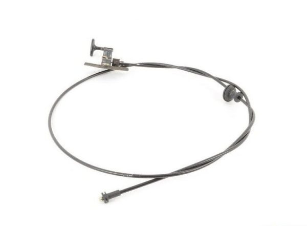 NEW GENUINE AUDI A6 98-05 8 CYLINDER BLACK BONNET RELEASE CABLE RHD 4B2823531