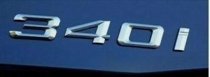 BMW NEW GENUINE 3 SERIES F34 GT 16-17 EMBLEM BADGE LABEL STICKER 340i 51147423946