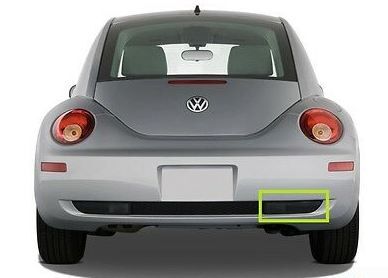 NEW GENUINE VW BEETLE 06-10 REAR BUMPER LOWER RIGHT O/S SIDE REVERSING LIGHT 1C0941072G - Image 4