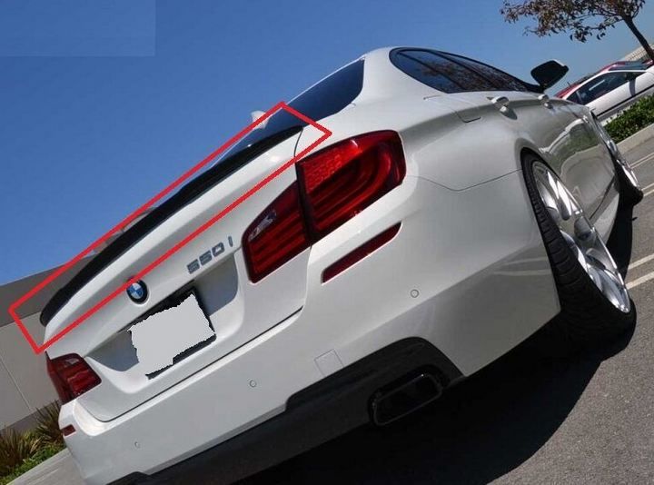 BMW NEW GENUINE 5 SERIES F10 REAR TRUNK M SPORT SPOILER 51628049268 - Image 8