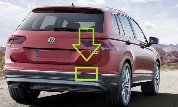 NEW GENUINE VW TIGUAN 16-17 REAR BUMPER INNER RIGHT O/S REFLECTOR 5NA945106A - Image 5