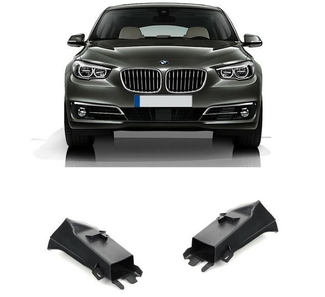 NEW GENUINE BMW 5 SERIES F07 LCI FRONT BRAKE VENT AIR DUCTS PAIR SET N/S + O/S 51747331791 + 51747331792