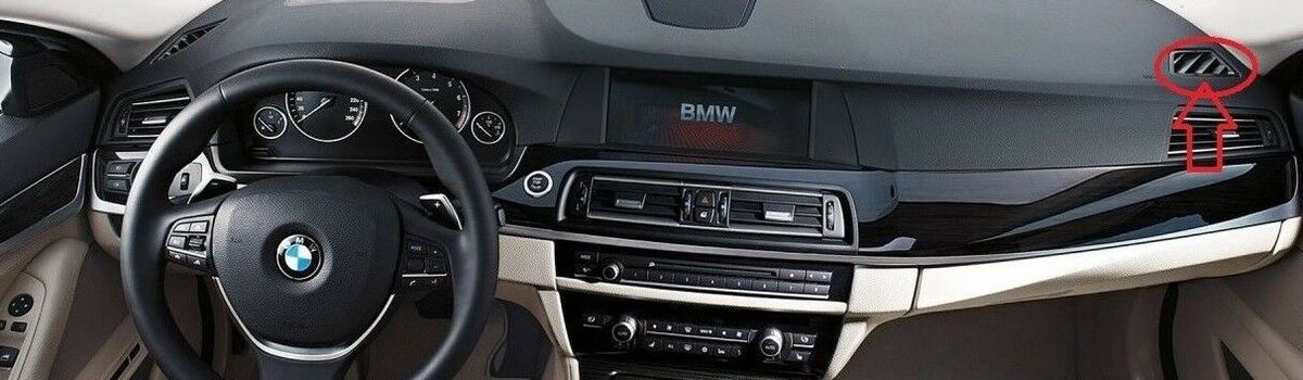 BMW NEW GENUINE 5 SERIES F10 F11 COVERING RIGHT DEFROSTER NOZZLE O/S 51459207398