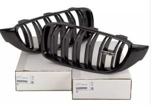 BMW NEW GENUINE 3 SERIES M3 F80 FRONT M PERFORMANCE KIDNEY GRILLES PAIR SET 51712352812 + 51712352813