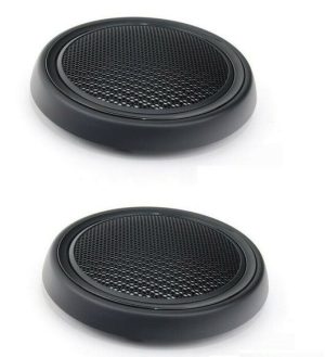 MINI NEW R56 R55 R57 INTERIOR COVER FOR BASS LOUDSPEAKER BLACK CHROME SET 51412756567+51412756567
