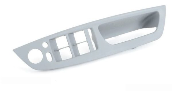 BMW NEW GENUINE X5 SERIES E70 FRONT DOOR RECESS GRAB HANDLE TRIM GRAY RIGHT RHD 51416975796