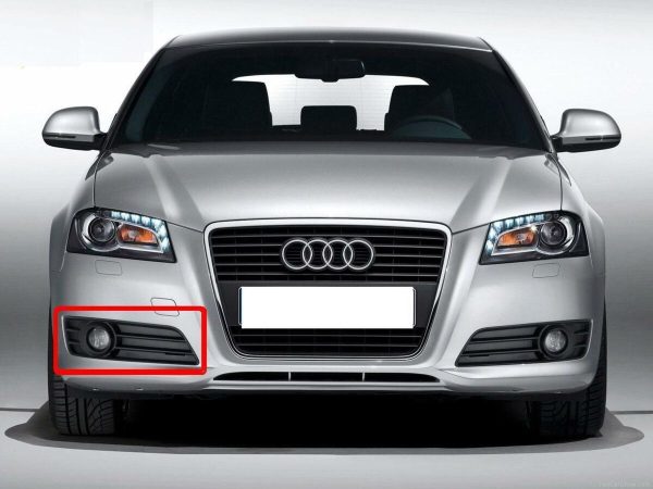 AUDI NEW GENUINE A3 2008-2012 O/S RIGHT BUMPER FOG LIGHT GRILL 8P0807682E9B9 - Image 5