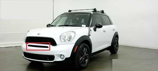 NEW GENUINE MINI R60 R61 S JCW FRONT BUMPER CENTER UPPER GRILL BLACK 51119808100 - Image 4