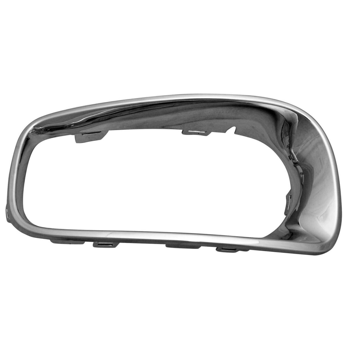 MINI NEW F60 COUNTRYMAN BUMPER LOWER FOG LAMP TRIM RING CHROME RIGHT O/S 51117405384