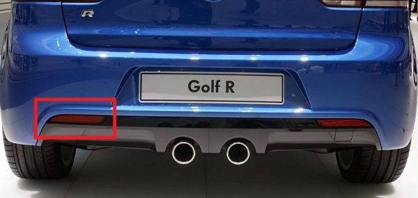 NEW GENUINE VW GOLF R MK6 09-14 REAR BUMPER LEFT N/S REFLECTOR 5K0945105K - Image 7