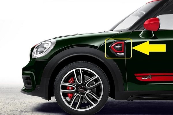 MINI NEW GENUINE F60 COUNTRYMAN JCW ALL4 SIDE MARKER TRIM LEFT N/S 51137414097 - Image 5