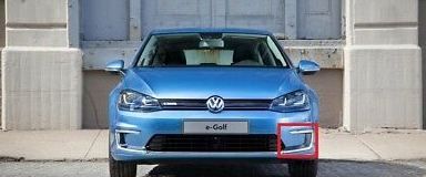 NEW GENUINE VW E GOLF MK7 14-18 FRONT LOWER N/S LEFT LED DAY LIGHT ASSEMBLY 5GE941055B - Image 4