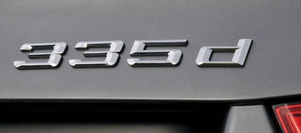 BMW NEW GENUINE E90 SALOON 3 SERIES 335d LABEL STICKER BADGE EMBLEM 51147074726 - Image 4