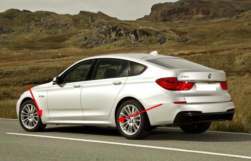 BMW NEW GENUINE 5 F07 GT M SPORT PACKAGE SIDE SKIRT TRIM SILL N/S LEFT 51778055099