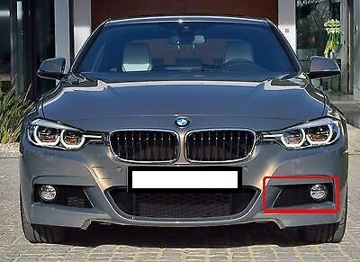 BMW GENUINE 3 F30 F31 LCI 15- FRONT M SPORT BUMPER FOG LIGHT LEFT GRILL 51118062631 - Image 6