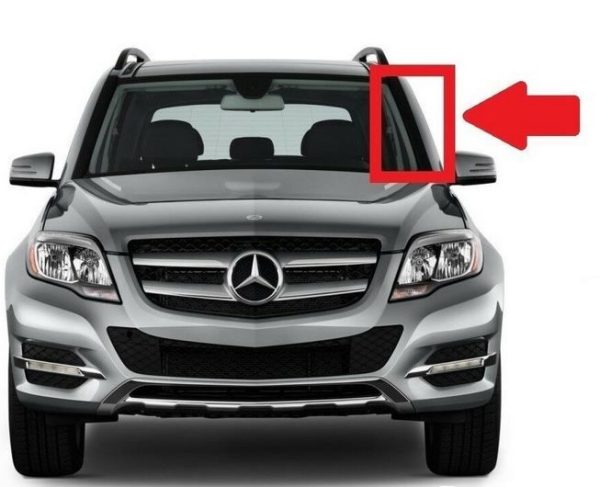 NEW GENUINE MERCEDES MB X204 GLK FRONT WINDOW WATER DRAIN COVER N/S A2046904362 - Image 3