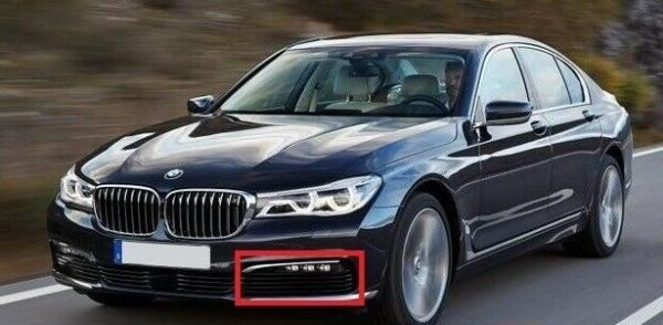 FOR NEW GENUINE BMW 7 SERIES G11 G12 GRILLIE INTAKE AIR INLET CLOSED LEFT - Image 2