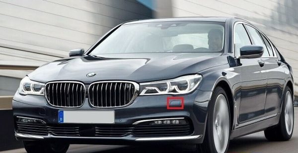 FOR NEW GENUINE BMW 7 SERIES G11 G12 LEFT HEADLIGHT WASHER COVER CAP - Image 2