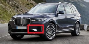 NEW GENUINE BMW X7 G07 FRONT BUMPER LOWER MOULDING LEFT N/S 51117470329