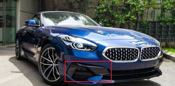 FOR NEW GENUINE BMW Z4 SERIES G29 ROADSTER FRONT BUMPER FINISHER ROD RIGHT - Image 2