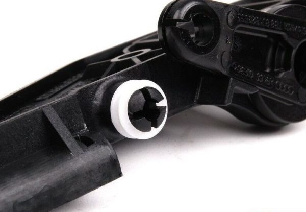 NEW GENUINE AUDI TT 2007-2014 RHD BONNET RELEASE HANDLE BRACKET 8J2823633C - Image 2