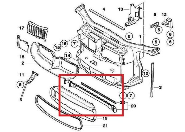 NEW GENUINE BMW 3 SERIES M3 (E90/E92/E93) OIL COOLER AIR DUCT 51718040950 - Image 4