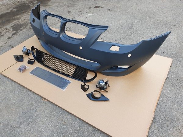 Front M Sport Bumper for E60 / E61 03-07 with PDC (24mm) / with Fog Lights - Image 4