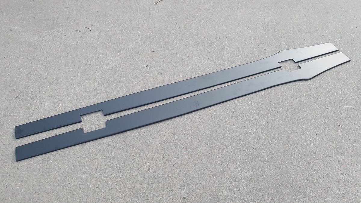 Performance Side skirts addons / Blades / diffusers / sill covers For BMW M3 E92 E93 v2 - Image 2