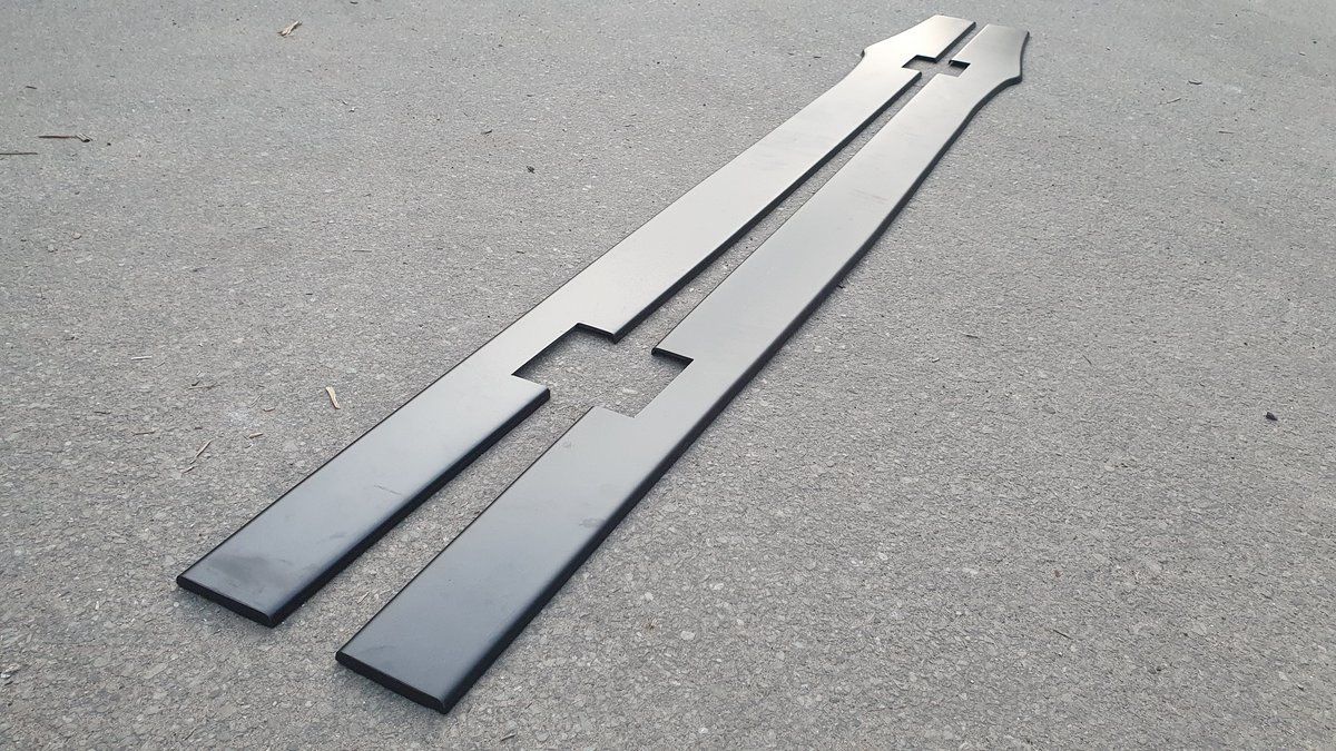 Performance Side skirts addons / Blades / diffusers / sill covers For BMW M3 E92 E93 v2 - Image 3