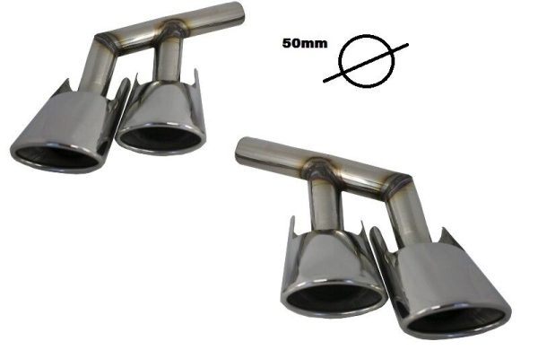 Complete Exhaust System suitable for MERCEDES Benz W463 G-Class (1998-up) G500 G55 G63 G65 A-Design - Image 10