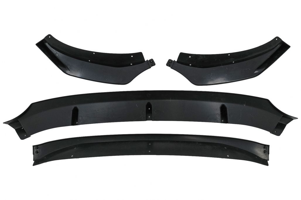 Front Bumper Spoiler Lip suitable for BMW X4 G02 X4M M Sport (2018-Up) Piano Black - Image 11