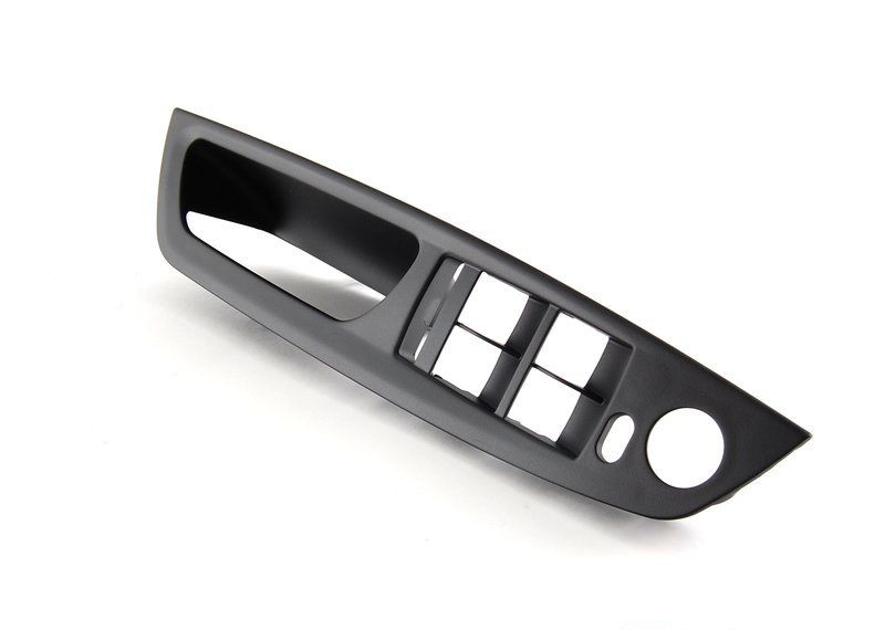 BMW NEW GENUINE E70 E71 E72 FRONT DOOR RECESS GRAB HANDLE TRIM BLACK LEFT LHD 51416975777 - Image 4