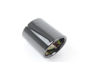 NEW BMW GENUINE 5 SERIES F10 F11 EXHAUST SYSTEM TAIL PIPE TIP CHROME BLACK 18308511729