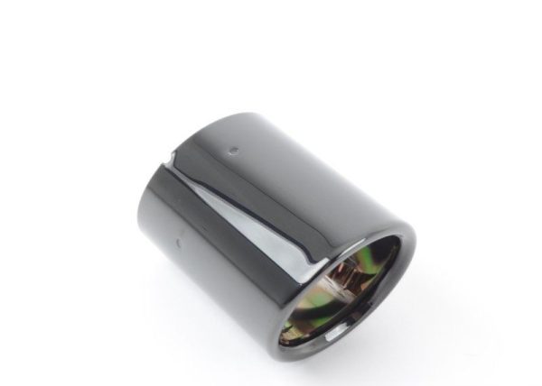 NEW BMW GENUINE 5 SERIES F10 F11 EXHAUST SYSTEM TAIL PIPE TIP CHROME BLACK 18308511729