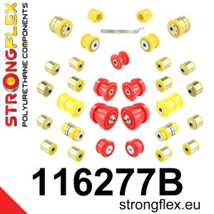 116277B: Full suspension polyurethane bush kit