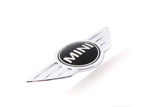 MINI NEW GENUINE R50 R52 R53 MINI COOPER REAR TRUNK EMBLEM BADGE CHROME 51147026186