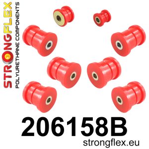 206158B: Rear suspension bush kit